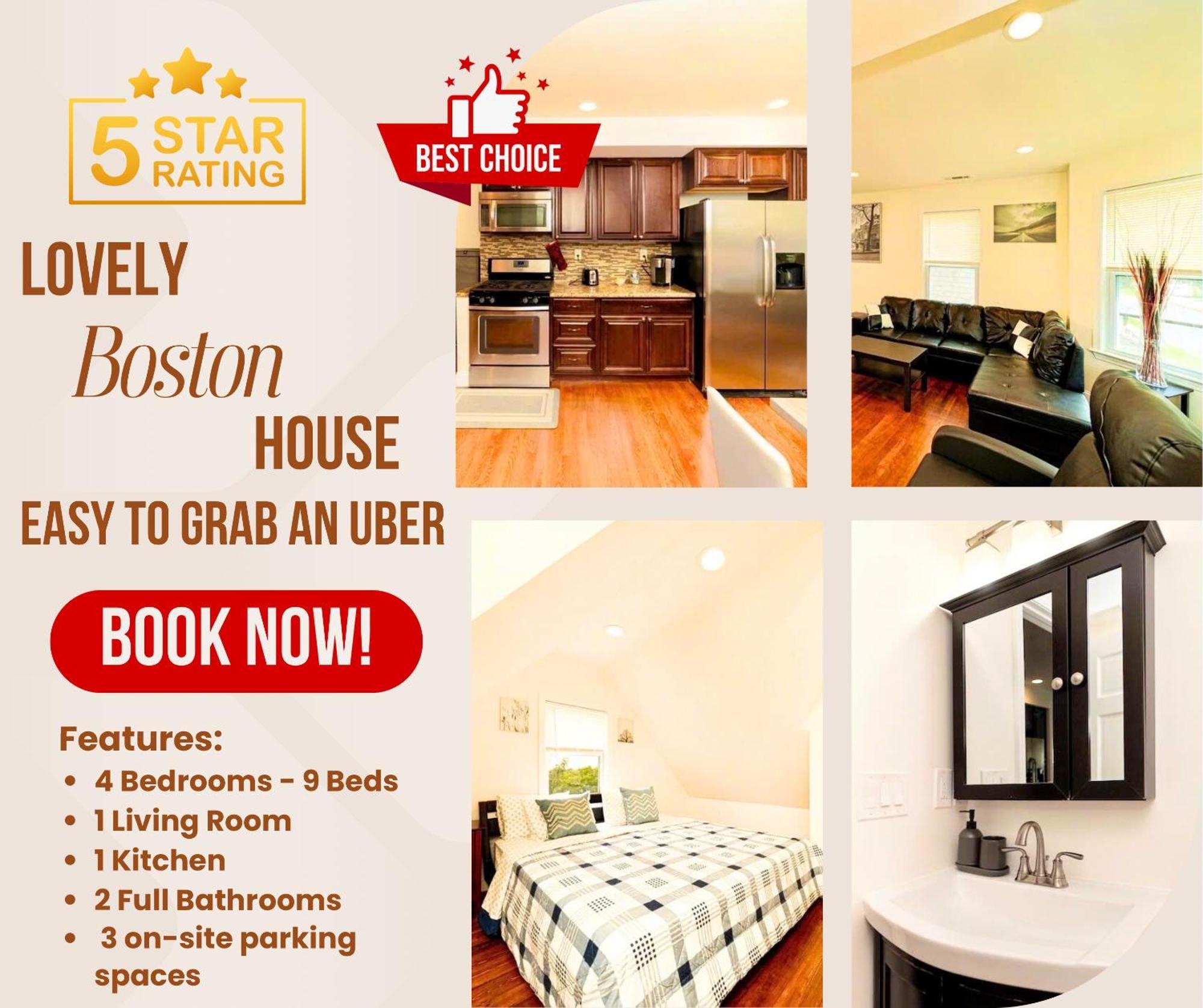 988 - 4Br Boston - Cozy Getaway Near Boston Common Exterior foto